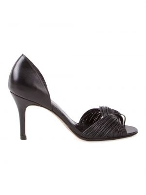 Pumps mit offener schuhspitze Sarah Chofakian schwarz