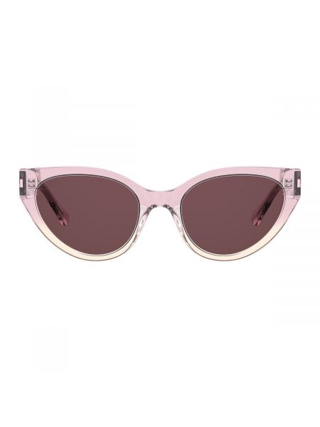 Okulary przeciwsłoneczne Love Moschino różowe