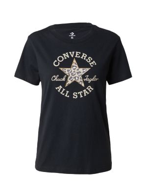Тениска Converse черно