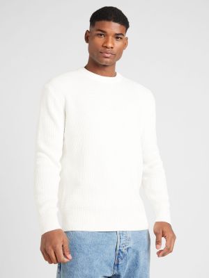 Пуловер Esprit бяло