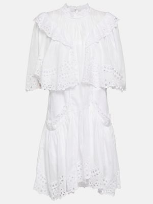 Puuvillased kleit Marant Etoile valge