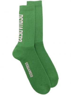 Ponožky Dsquared2 zelená