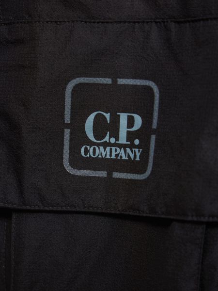 Яке с качулка C.p. Company черно