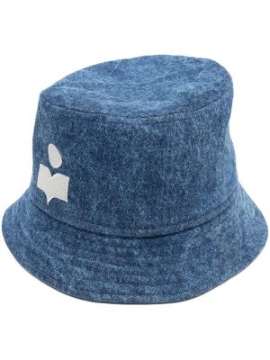 Mütze mit print Isabel Marant blau