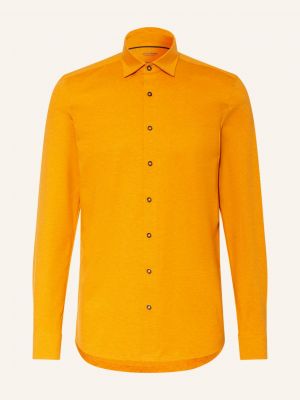Koszula z dżerseju Olymp pomarańczowa