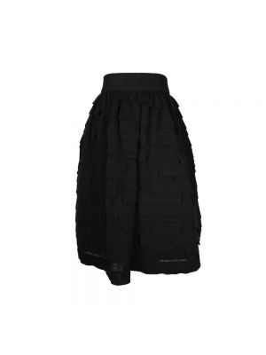 Spódnica bawełniana Chanel Vintage czarna