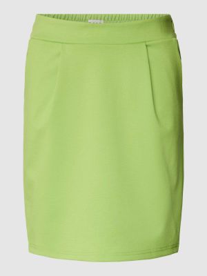 Zielona mini spódniczka z wiskozy Ichi