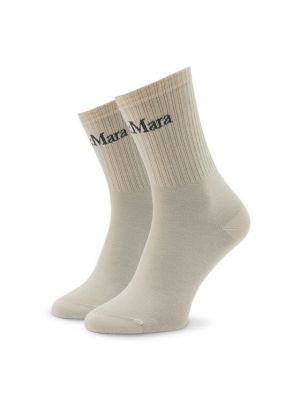 Чорапи Max Mara Leisure бежово
