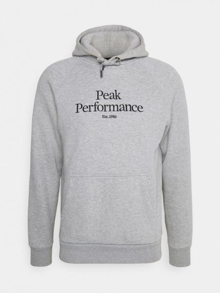 Bluza z kapturem Peak Performance szara