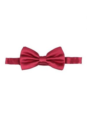 Cravatta con fiocco di seta Via Veneto rosso
