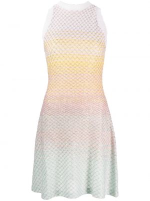 Trapézové šaty s prechodom farieb Missoni