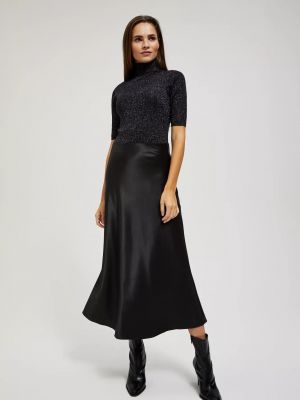 Midi sukně Moodo černé