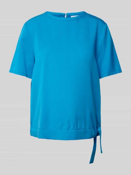 Koszulka Comma Casual Identity niebieska