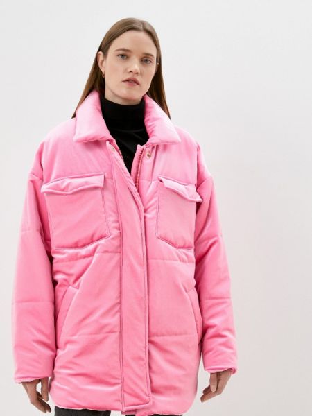 Утепленная куртка Bad Queen розовая