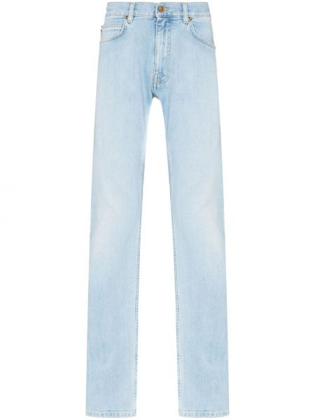 Smal låg midja skinny fit-jeans Versace blå