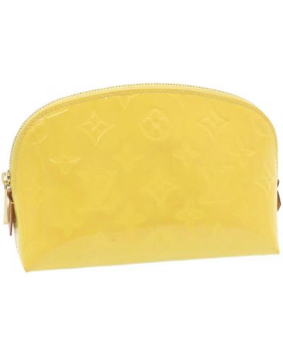 Kosmetyczka vintage Louis Vuitton Vintage, żółty