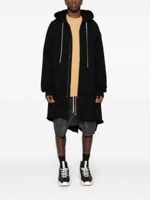 Asymmetrischer hoodie aus baumwoll Rick Owens Drkshdw schwarz