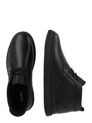Ниски обувки с връзки Aldo черно