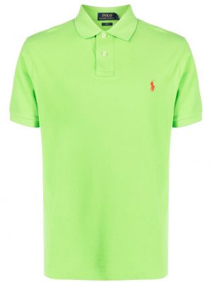T-shirt mit stickerei Polo Ralph Lauren grün