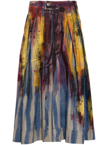 Plisované culottes nohavice Vivienne Westwood žltá