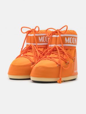 Сапоги Moon Boot оранжевые