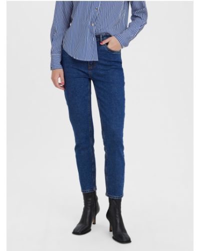 Priliehavé džínsy s rovným strihom Vero Moda