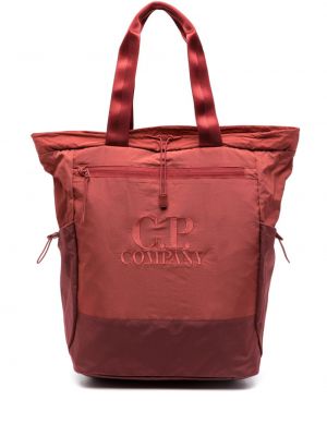 Haftowany plecak C.p. Company czerwony