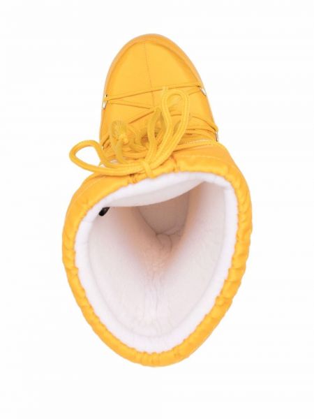 Stivali da neve di nylon Moon Boot giallo