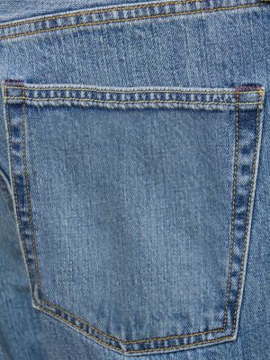 Bavlněné džíny relaxed fit Re/done modré