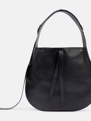 Kožená nákupná taška Victoria Beckham