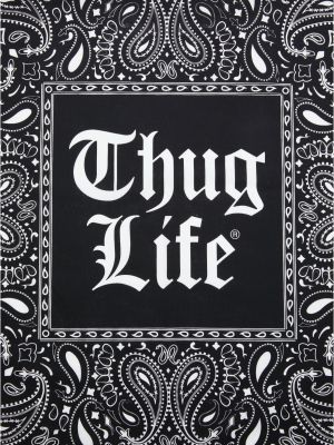 Κασκόλ Thug Life μαύρο