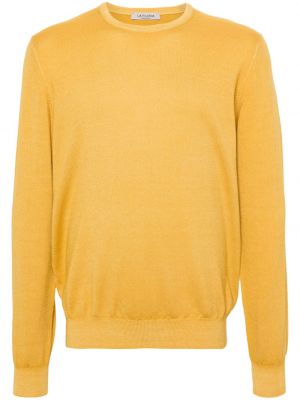 Sweter wełniany Fileria żółty
