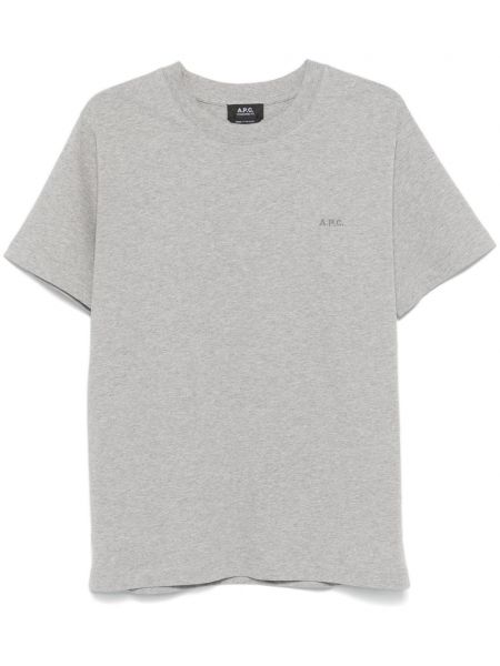 T-shirt A.p.c. grå