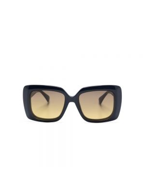 Okulary przeciwsłoneczne Max Mara niebieskie