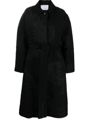 Mantel aus baumwoll Cecilie Bahnsen schwarz