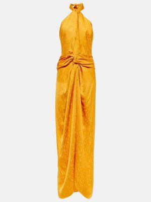 Sukienka midi Johanna Ortiz żółta