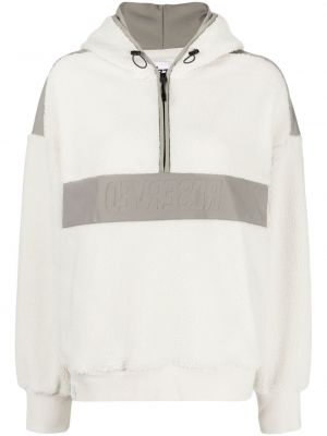 Blixtlås hoodie Izzue grå