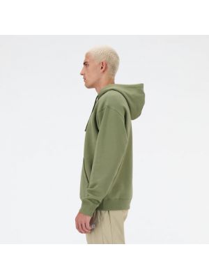 Fleece hoodie New Balance grün