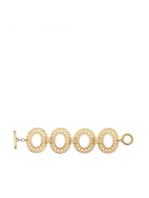 Bracciale oversize Christian Dior oro
