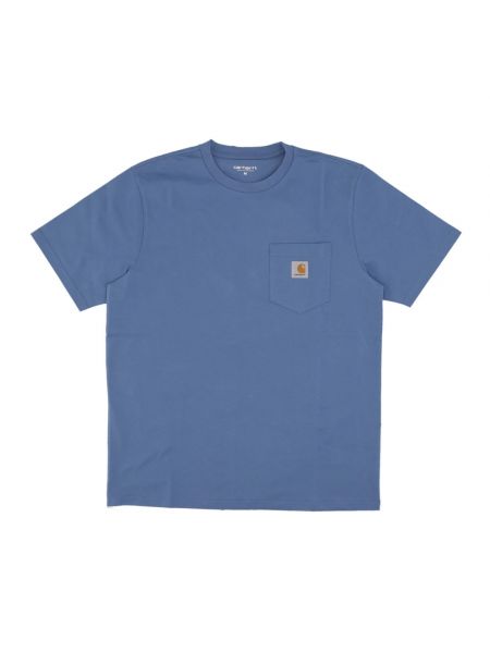 Koszulka w miejskim stylu Carhartt Wip niebieska