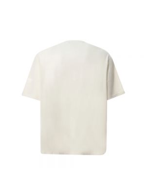 Camiseta de flores Emporio Armani blanco
