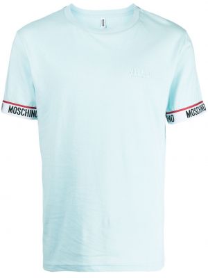 T-shirt Moschino blå