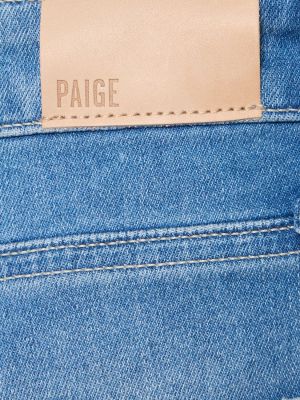 Bavlnené bootcut džínsy Paige modrá