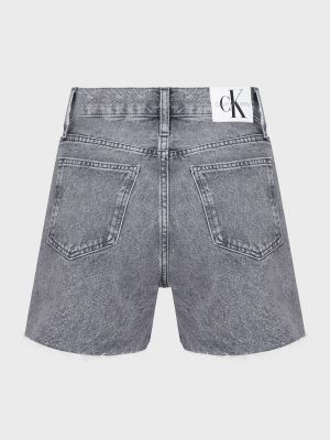 Джинсовые шорты Calvin Klein Jeans серые
