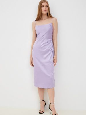 Платье в бельевом стиле Sisley фиолетовое