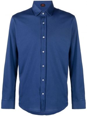 Camisa con botones Mp Massimo Piombo azul
