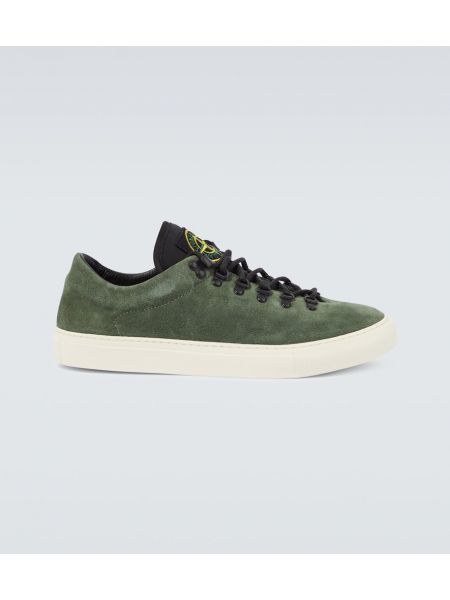 Mocka sneakers Stone Island grön