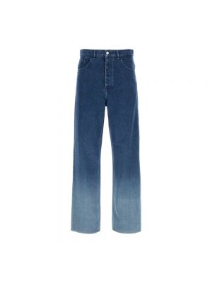Niebieskie proste jeansy Botter