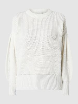 Biały sweter Modström