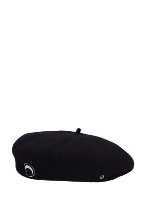 Haftowany beret Marine Serre czarny